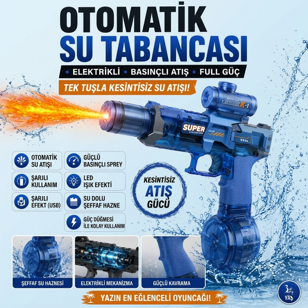 toyzishop™elektrikli su tabancası